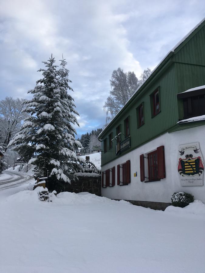 Frühstücks Pension Zum Postillion Klingenthal Exterior foto