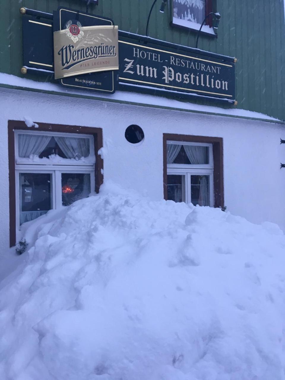 Frühstücks Pension Zum Postillion Klingenthal Exterior foto